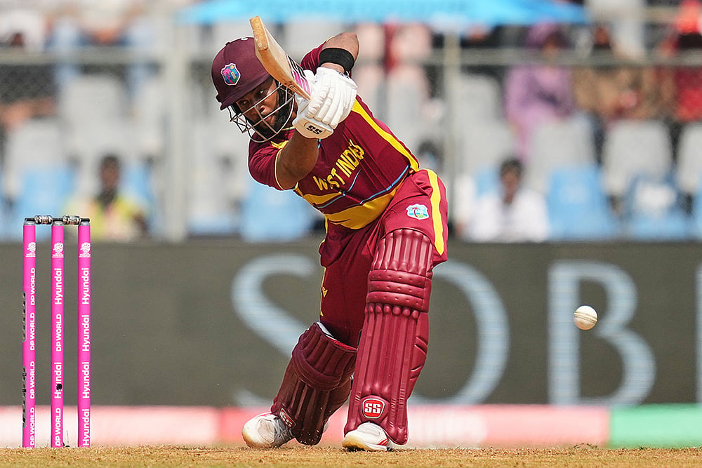 Nepal vs West Indies T20 World Cup Cricket-Shai Hope