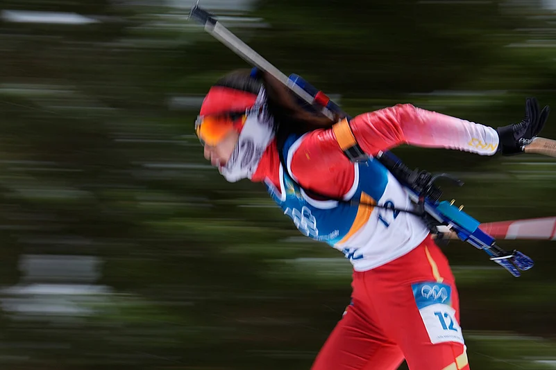 2026 Winter Olympics Day 8 Events Best Photos-Meng Fanqi, of China