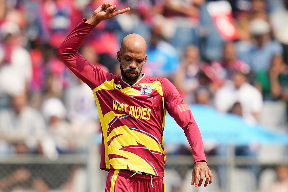Nepal vs West Indies T20 World Cup Cricket-Roston Chase