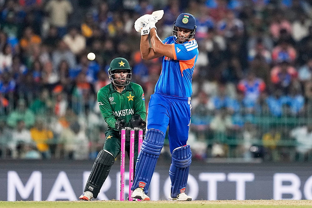 India vs Pakistan T20 World Cup Cricket-Shivam Dube
