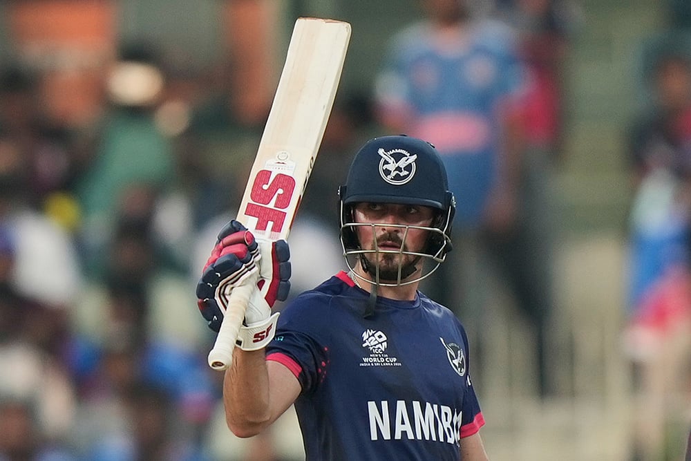 Namibia vs USA T20 World Cup Cricket-Louren Steenkamp