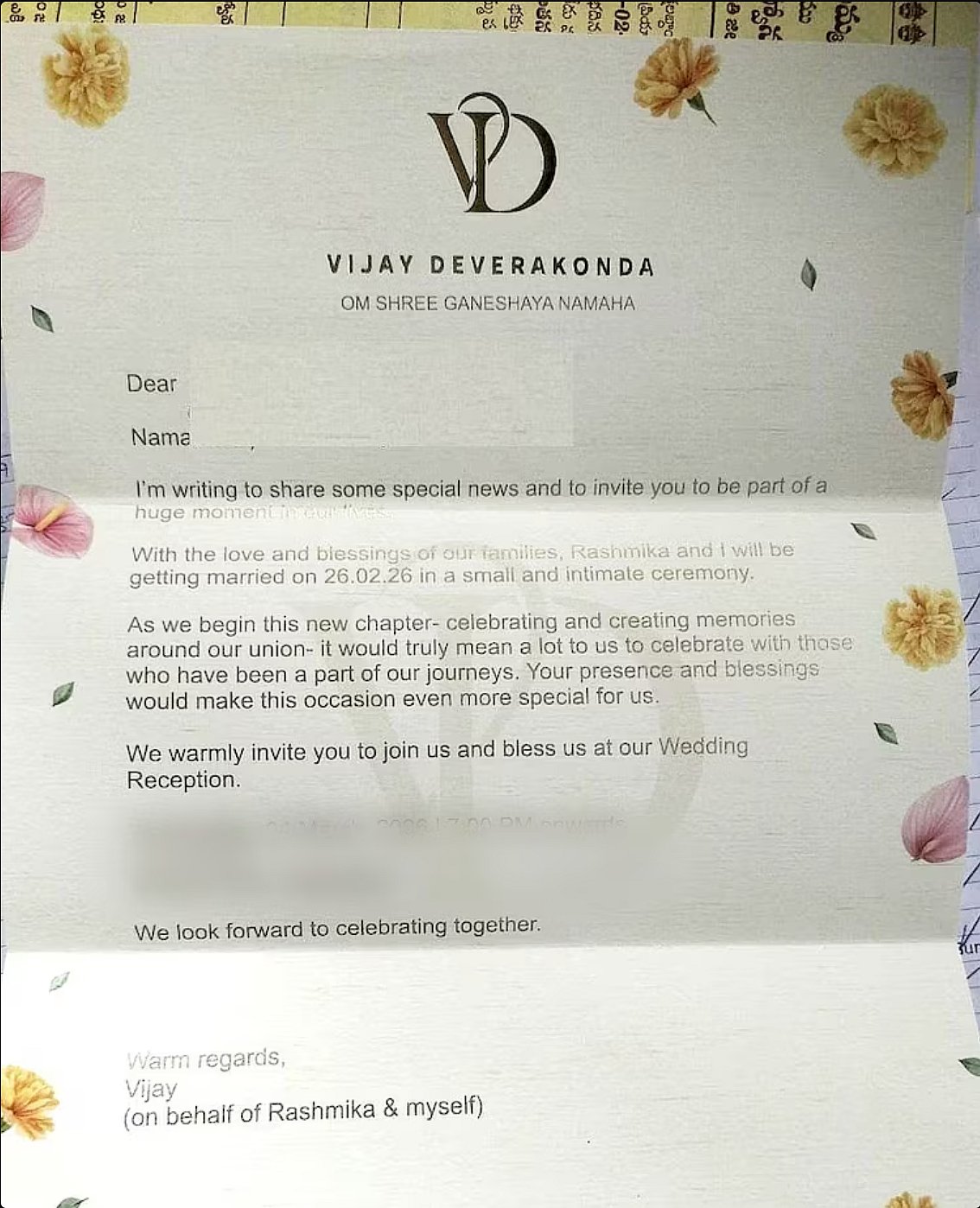 Invitation