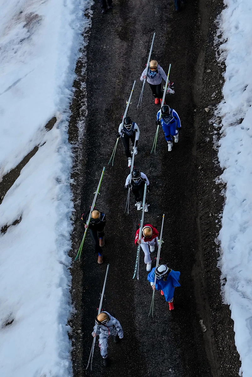 Milan Cortina Winter Olympics Day 9 photo highlights-ski jumping womens large hill individual