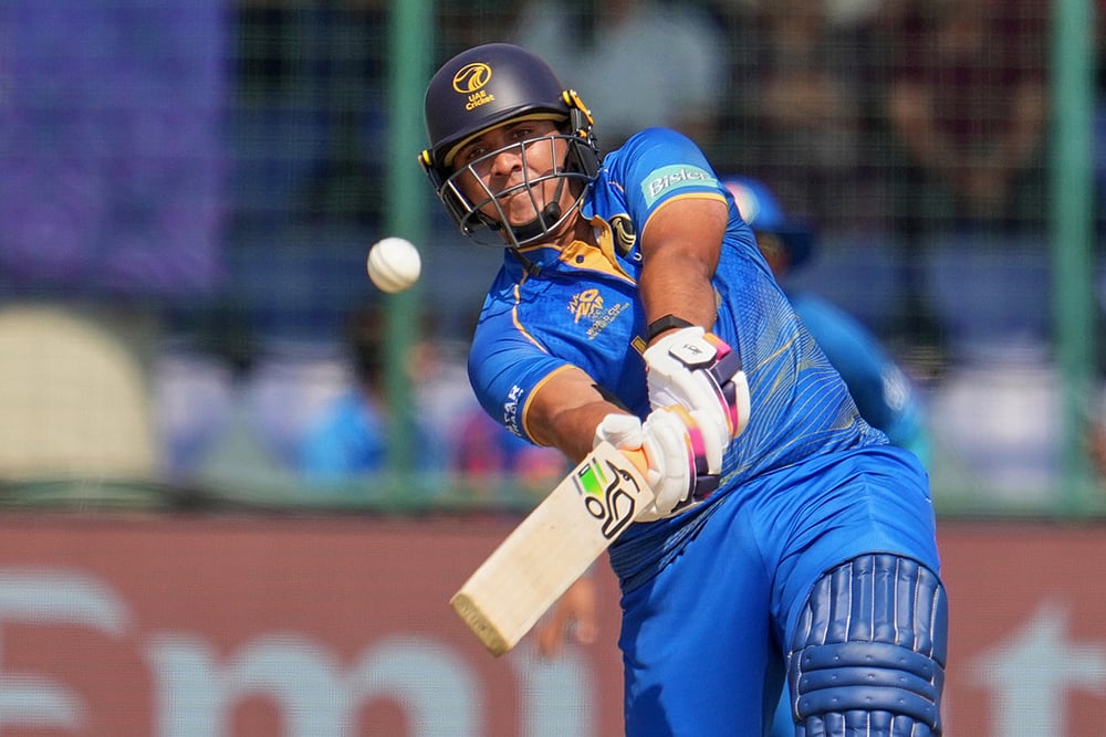 Afghanistan vs United Arab Emirates T20 World Cup Cricket-Alishan Sharafu