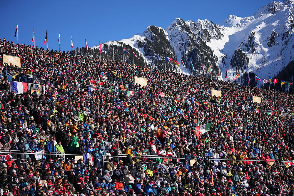 Milan Cortina Winter Olympics Day 9 photo highlights-womens 10-kilometer pursuit biathlon race