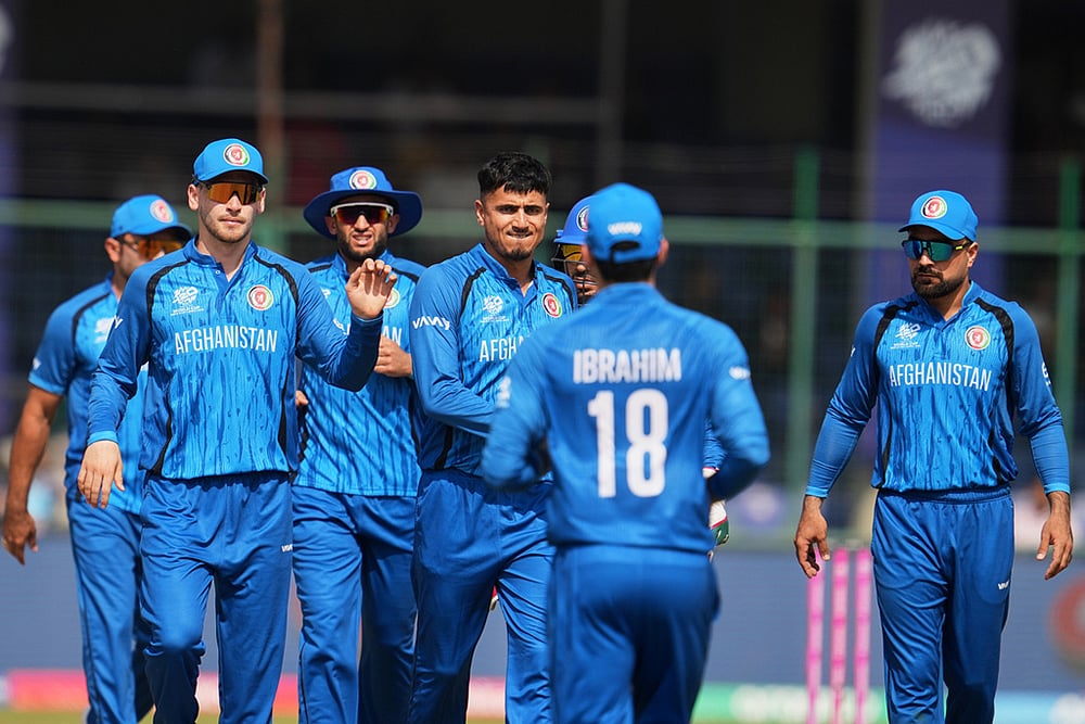 Afghanistan vs United Arab Emirates T20 World Cup Cricket-Mujeeb Ur Rahman