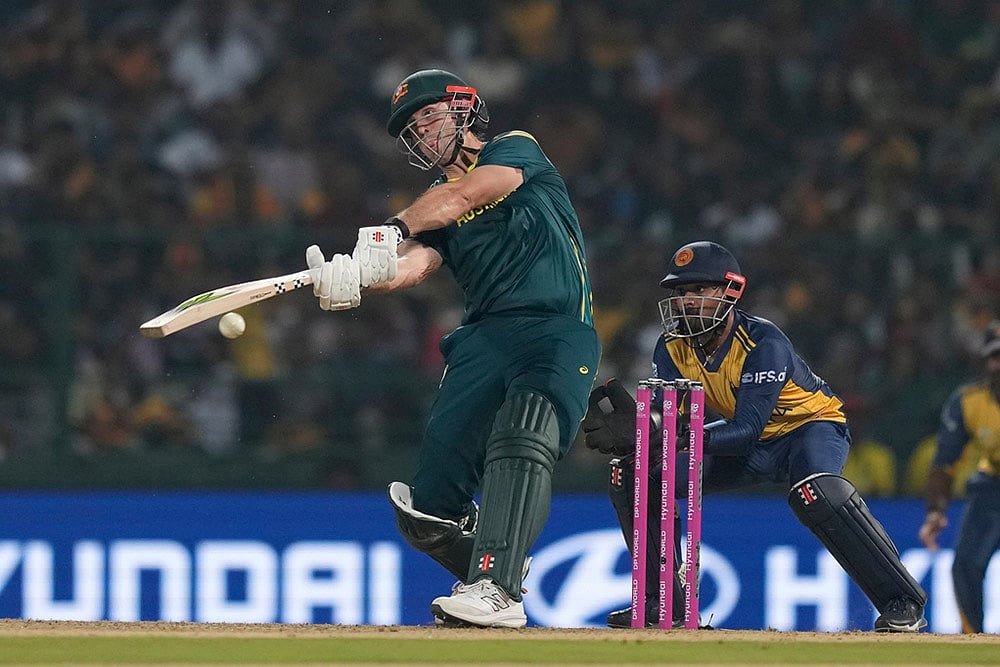 T20 WCup Cricket Sri Lanka vs Australia Mitchell Marsh