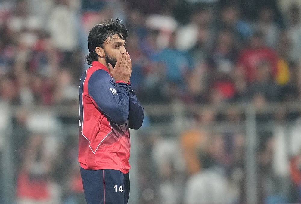 Nepal Scotland T20 World Cup Cricket-Kushal Bhurtel