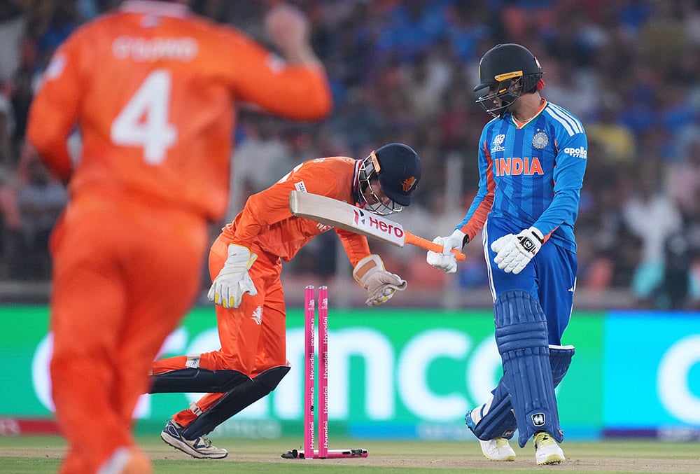 India Vs Netherlands ICC T20 World Cup Cricket-Abhishek Sharma
