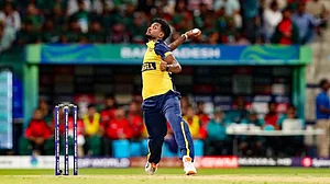 X/Sri Lanka Cricket : File photo of Sri Lanka fast bowler Matheesha Pathirana.