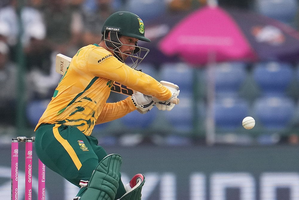 South Africa United Arab Emirates T20 WCup Cricket Quinton de Kock 