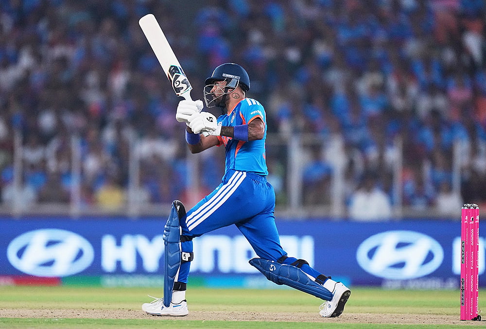 India Vs Netherlands ICC T20 World Cup Cricket-Hardik Pandya