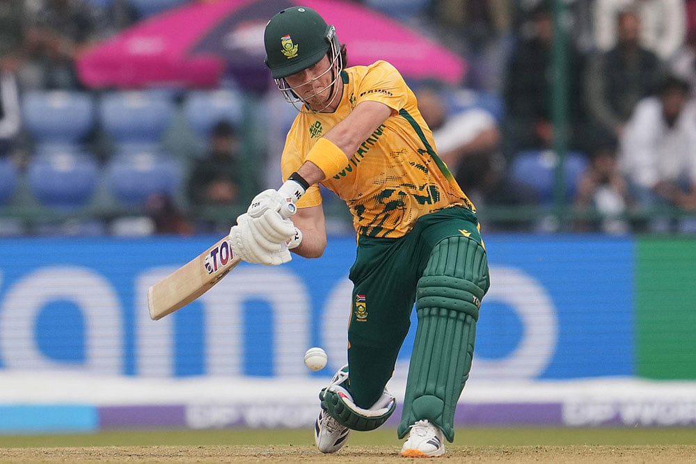 South Africa United Arab Emirates T20 WCup Cricket Dewald Brevis