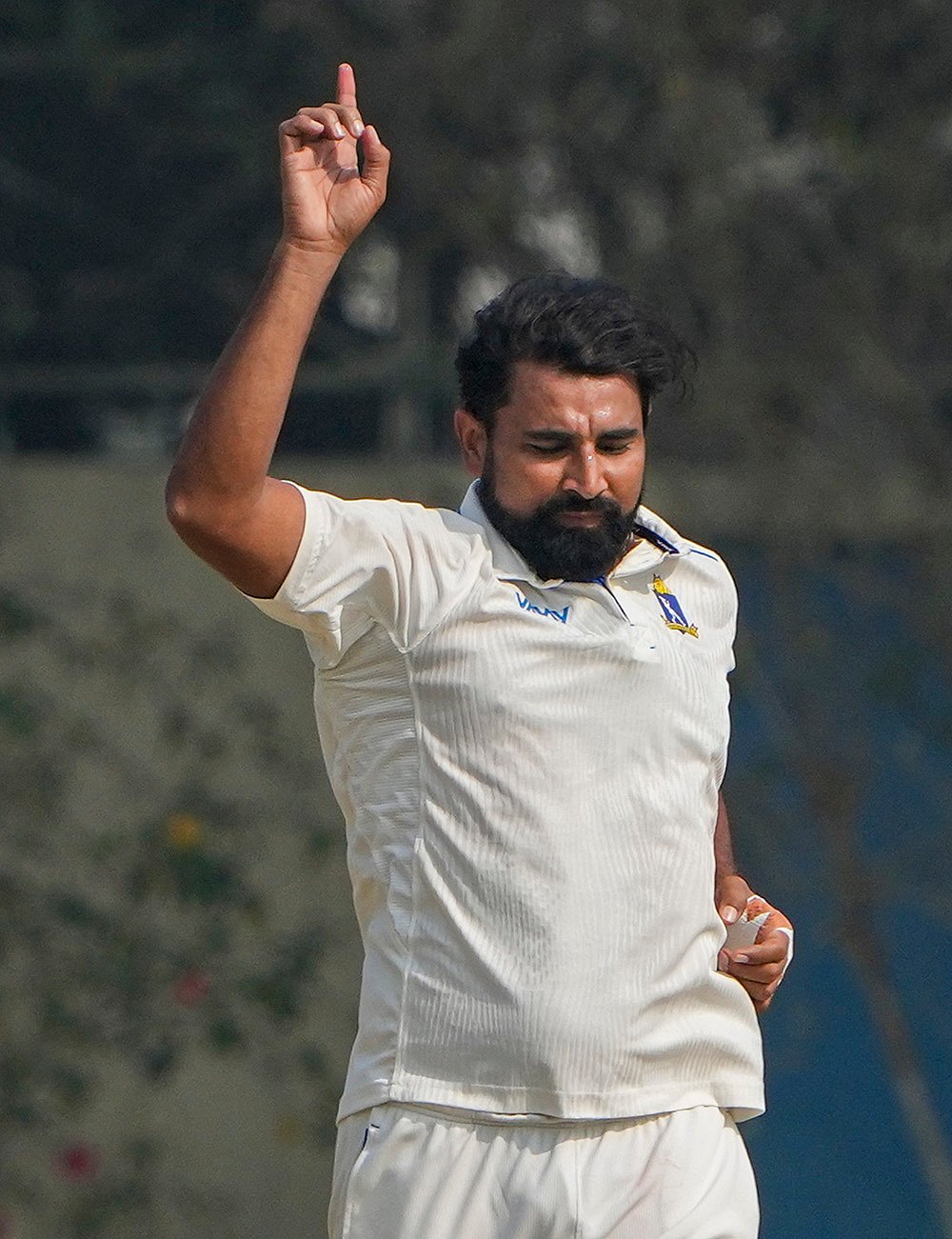 Jammu and Kashmir vs  Bengal Ranji Trophy semifinal cricket match-Mohammed Shami