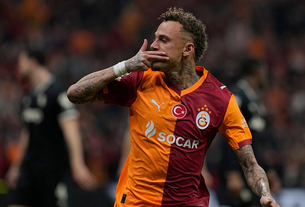 Galatasaray vs Juventus UEFA Champions League Playoff-Noa Lang