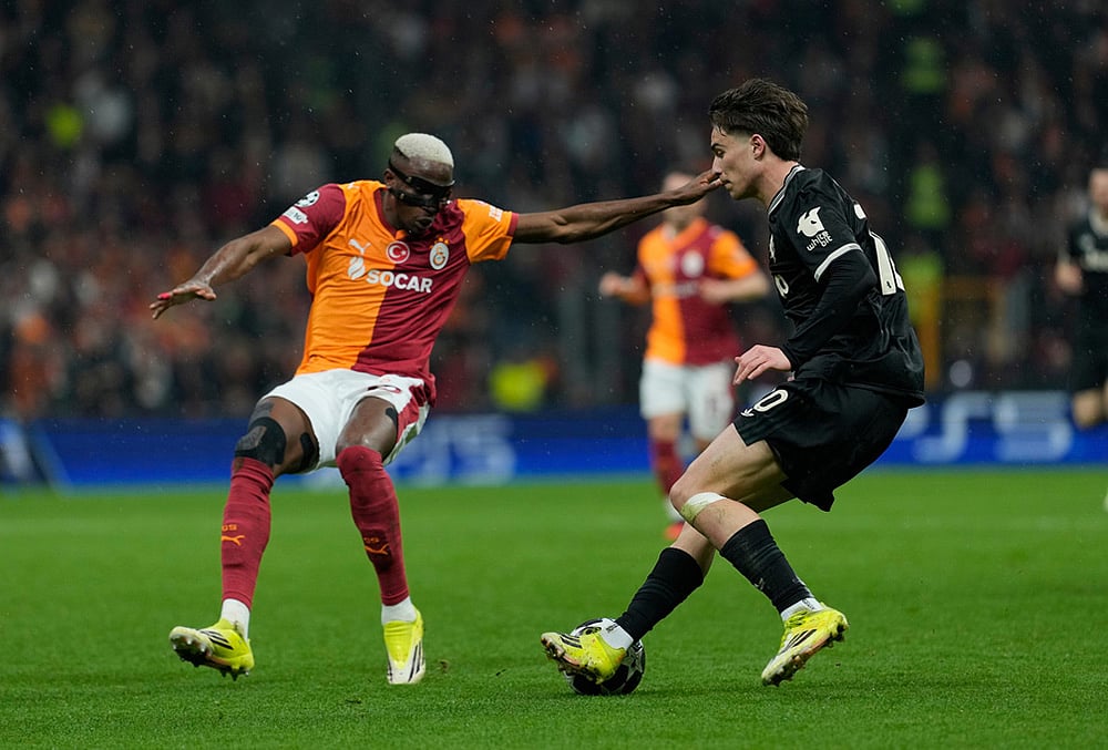 Galatasaray vs Juventus UEFA Champions League Playoff-Victor Osimhen