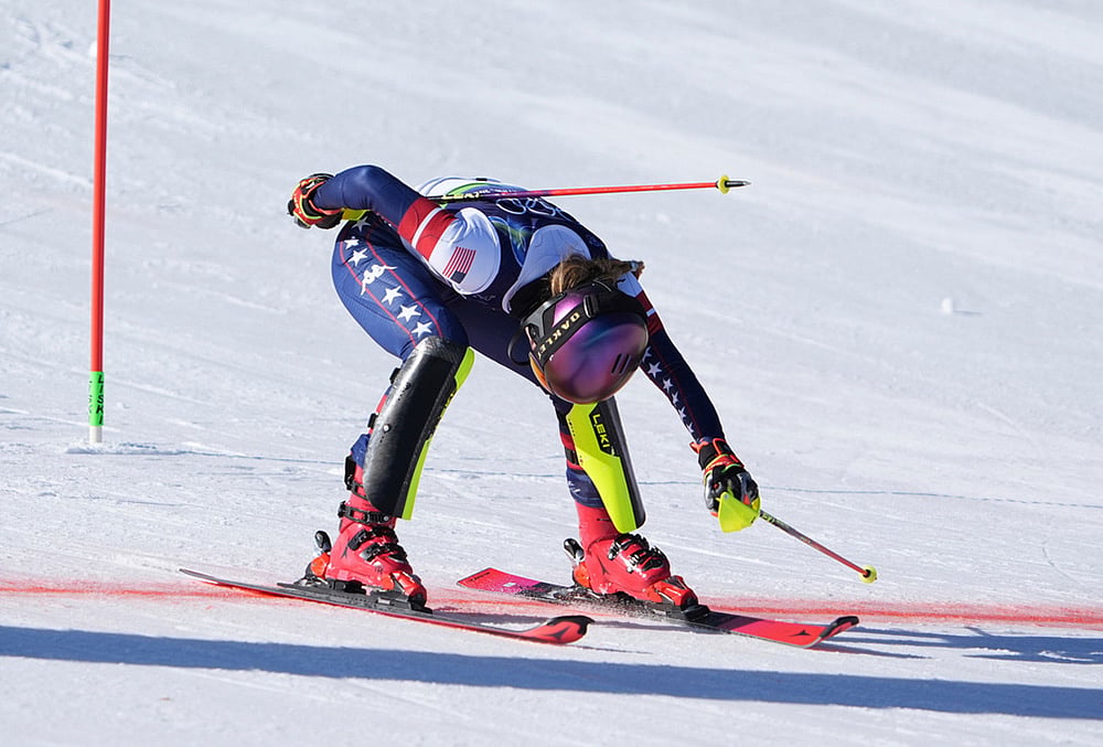 Shiffrin ends her Olympic medal drought by winning slalom gold-8