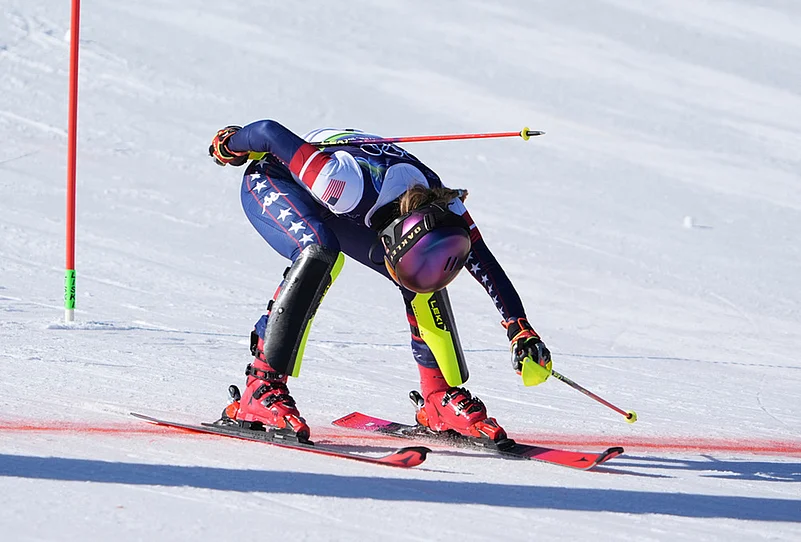 Shiffrin ends her Olympic medal drought by winning slalom gold-8