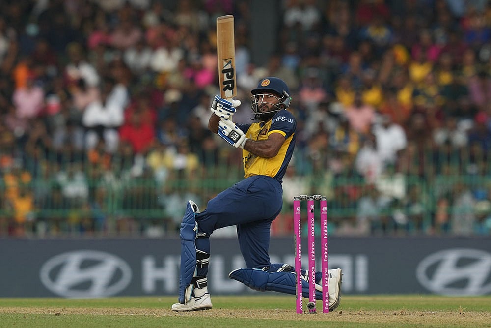 Sri Lanka Zimbabwe T20 WCup Cricket Pavan Rathnayake