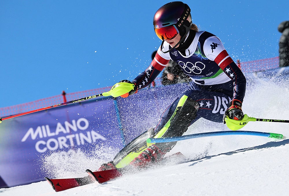 Mikaela Shiffrin ends her Olympic medal drought by winning slalom gold-13