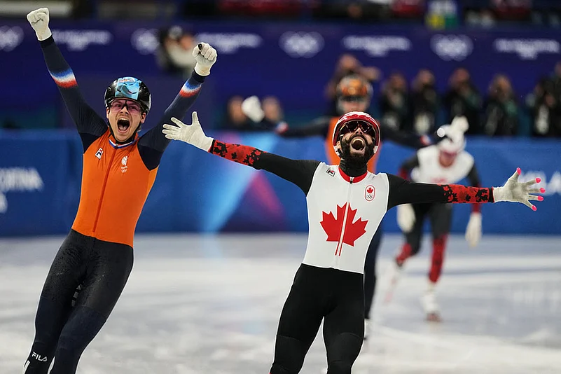 Steven Dubois Milan Cortina Olympics Short Track Speedskating