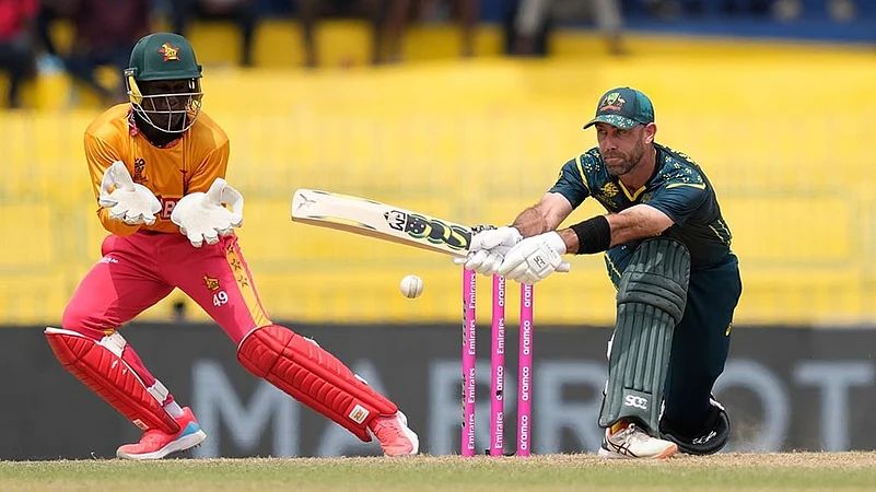 Australia vs Zimbabwe T20 cricket world cup match-Glenn Maxwell