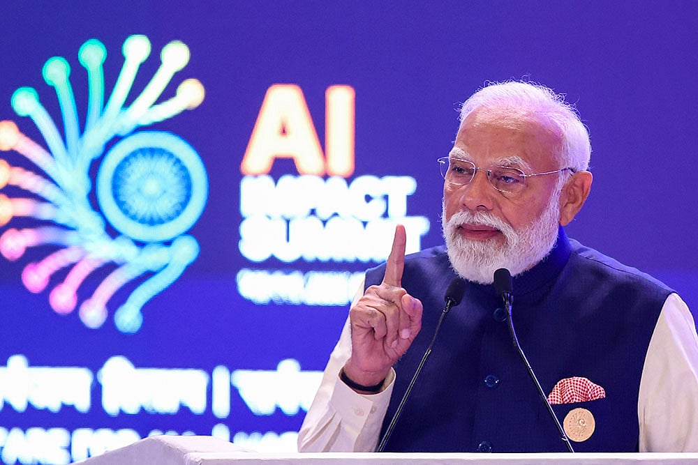 PM Modi at India AI Impact Summit 2026