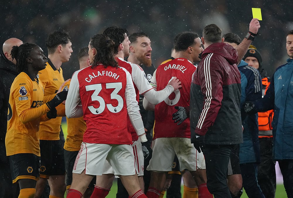 Wolves vs Arsenal English Premier League soccer-