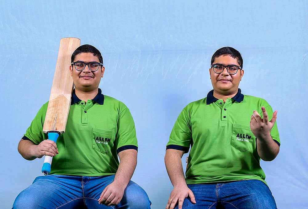 Kota twins shock with identical JEE Main score