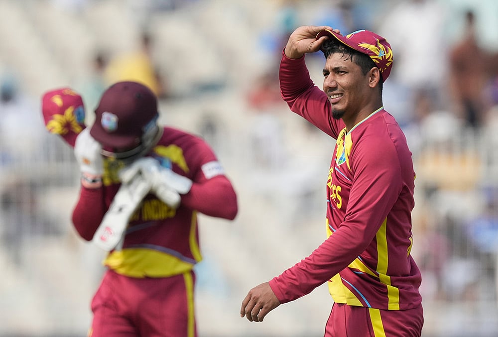West Indies vs Italy T20 World Cup Cricket match-Shamar Joseph