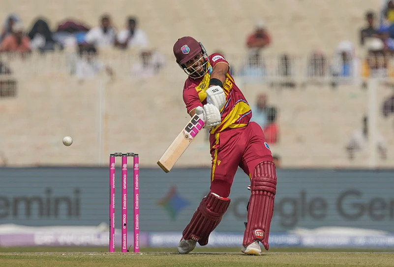 West Indies vs Italy T20 World Cup Cricket match-Shai Hope