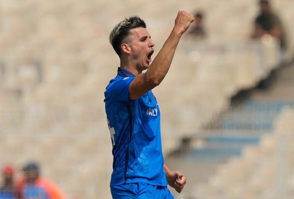West Indies vs Italy T20 World Cup Cricket match-Thomas Draca