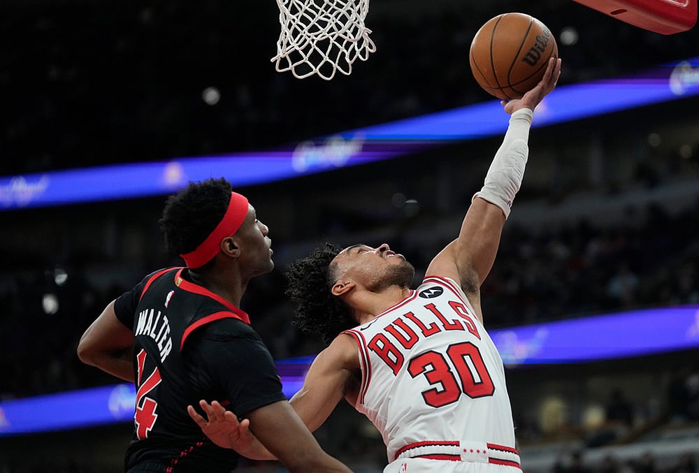 Toronto Raptors Vs Chicago Bulls NBA basketball 2025-26-Tre Jones