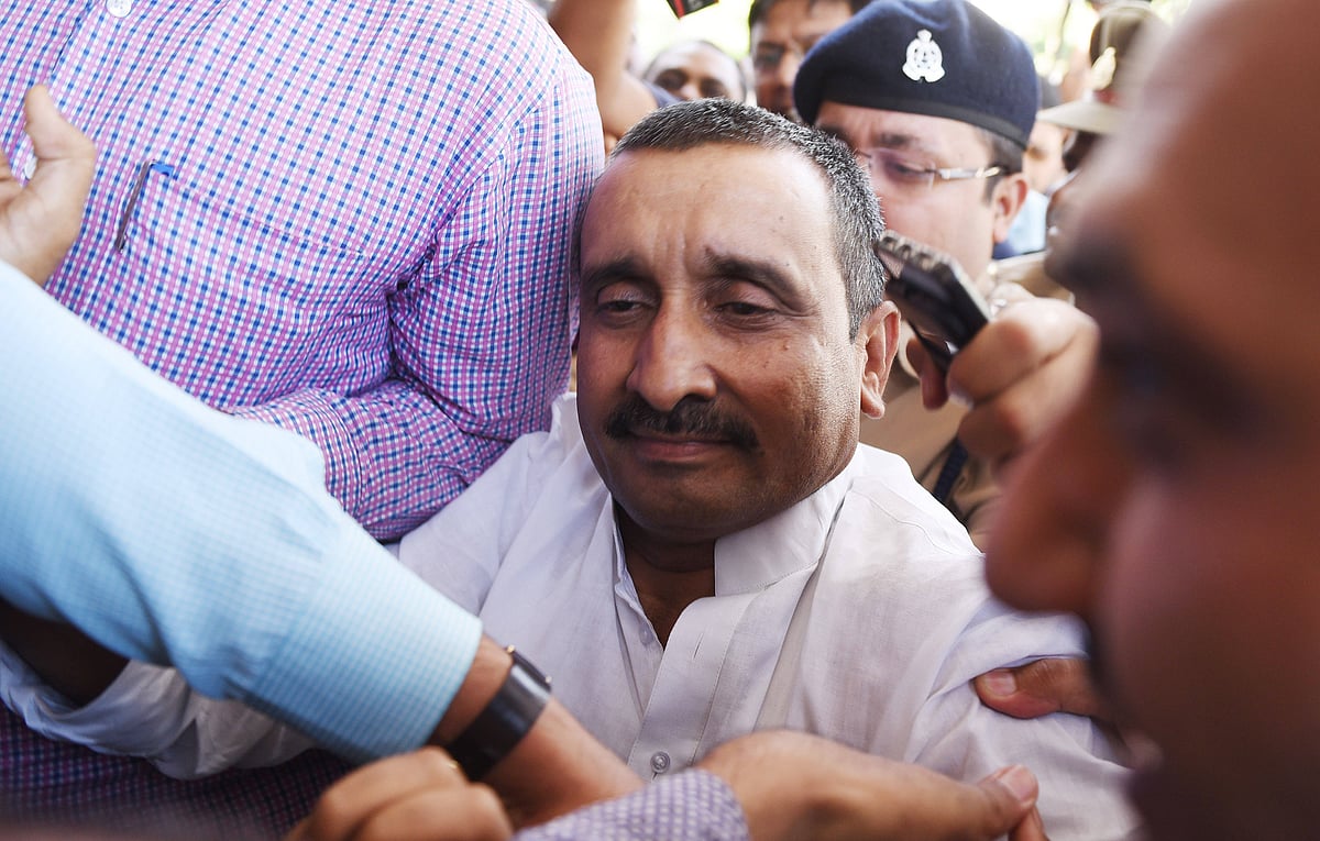 IMAGO / Newscom World; Representative image : Jaideep's brother Kuldeep Singh Sengar, the main accused in the Unnao Rape Case.