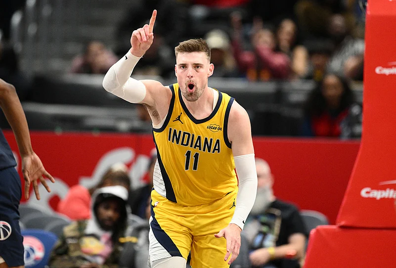 Washington Wizards vs Indiana Pacers NBA basketball-Micah Potter