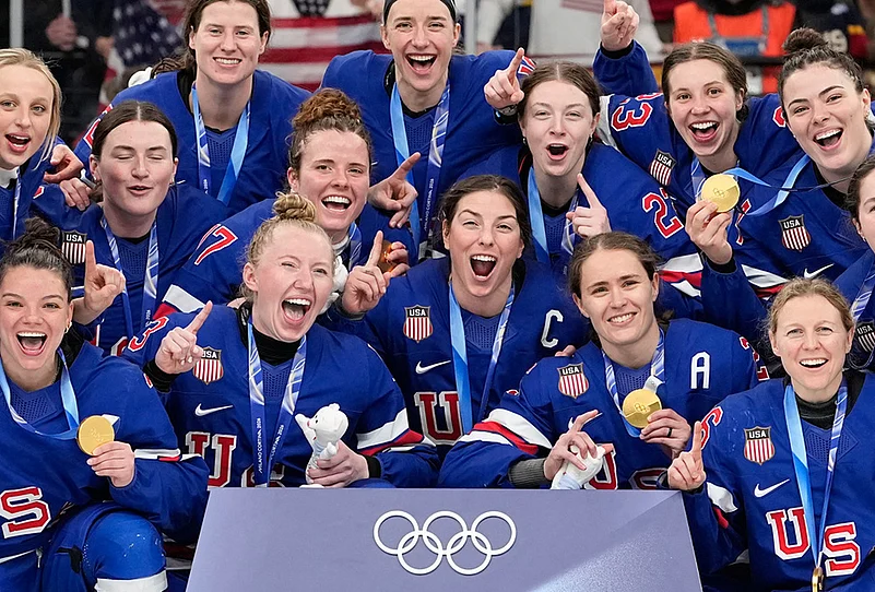 USA Vs Canada Womens Ice Hockey Milan Cortina Olympics-