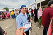 | Courtesy: Suraj Yengde : Tireless Crusader: Prem Chumber in Yuba City at Nagar Kirtan in 2023