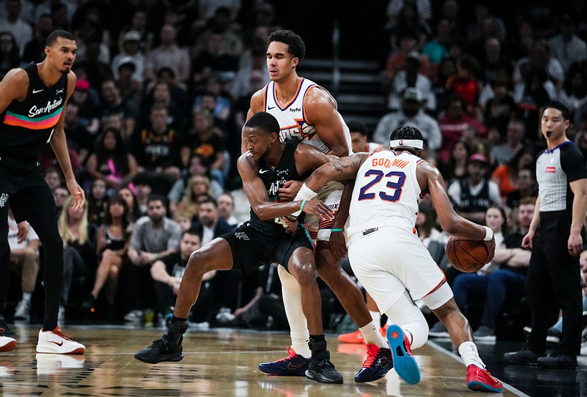 San Antonio Spurs Vs Phoenix Suns NBA basketball 2025-26-Jordan Goodwin