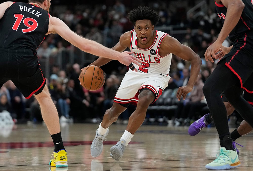 Toronto Raptors Vs Chicago Bulls NBA basketball 2025-26-Collin Sexton 