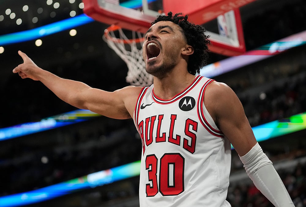 Toronto Raptors Vs Chicago Bulls NBA basketball 2025-26-Tre Jones