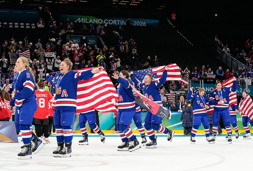 USA Vs Canada Womens Ice Hockey Milan Cortina Olympics-