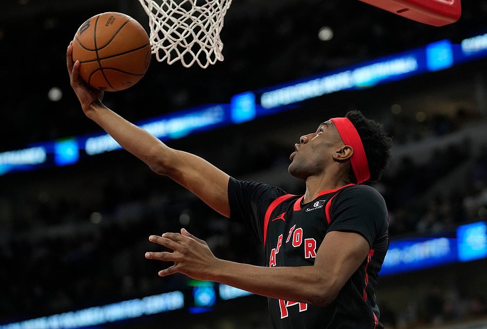 Toronto Raptors Vs Chicago Bulls NBA basketball 2025-26-Jakobe Walter