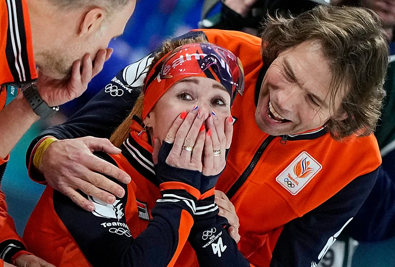 Italy Milano Cortina 2026 Winter Olympics Day 14 Photo Highlights- Antoinette Rijpma-de Jong