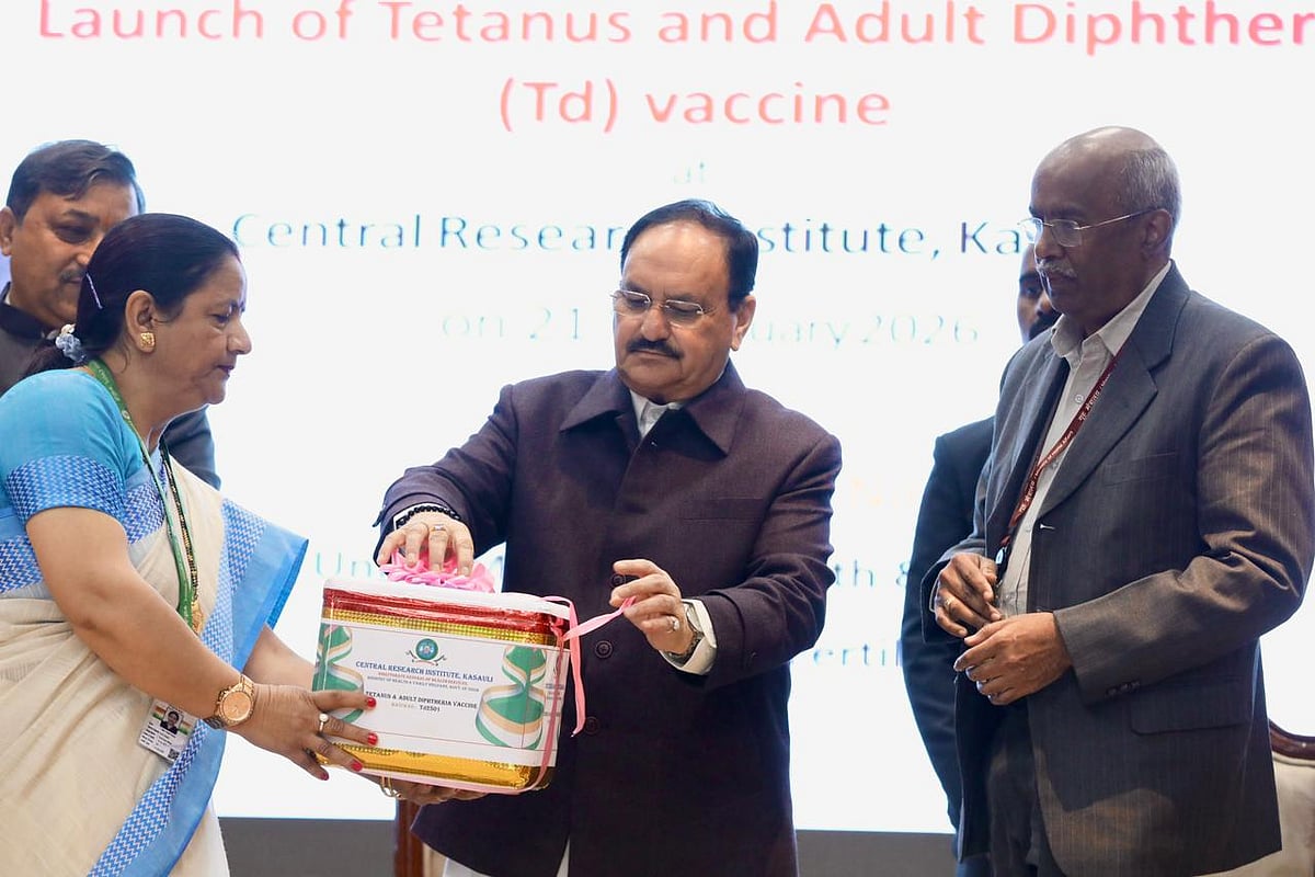 Finally, India Replaces TT With Td In Immunisation Programme; Nadda Launches Indigenous Vaccine At Kasauli