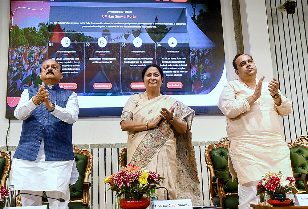 Rekha Gupta launches three key IT initiatives