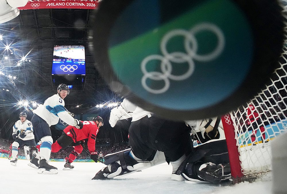 Canada vs Finland Men’s Ice Hockey Italy Milano Cortina 2026 winter games-Nathan MacKinnon