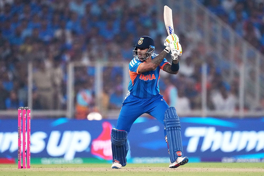 T20 WCup Cricket: SA vs IND Suryakumar Yadav 