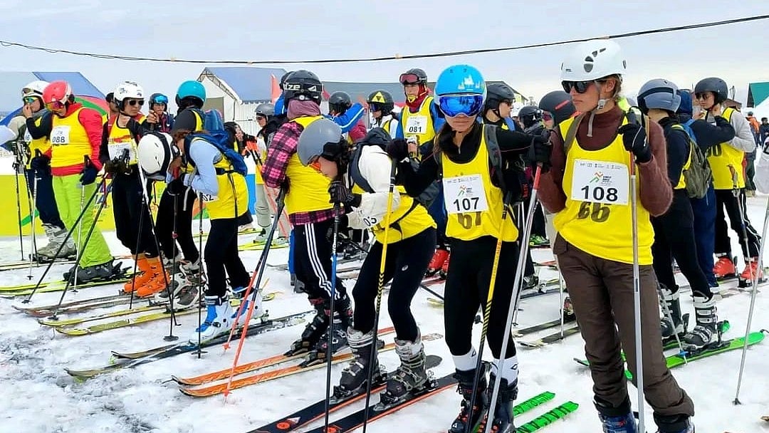 Special Arrangement/SAI Media : Athletes participating at the Khelo India Winter Games 2026