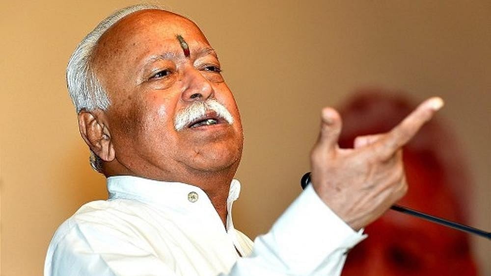 RSS Chief Mohan Bhagwat 