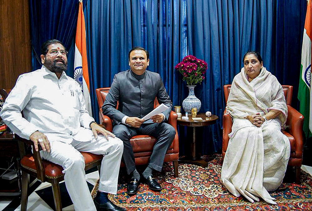 Eknath Shinde meets Rahul Narvekar